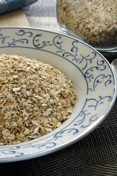 Oats or oatmeal — Stock Photo, Image