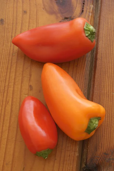 Small and sweet Dulcetta Peppers — Stock Photo, Image