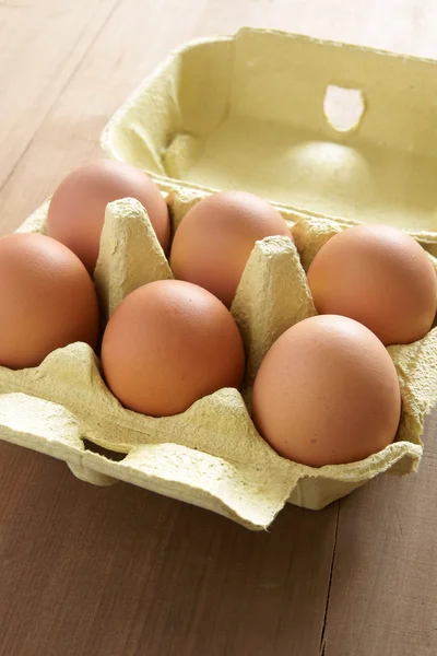 Fresh eggs — Stock Photo, Image