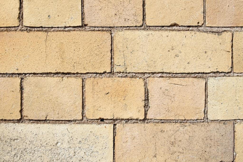 Yellow bricks and mortar — Stock Photo © Dpimborough #31254289