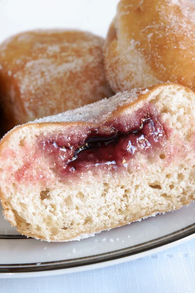 Ciambelle di gelatina o marmellata — Foto Stock