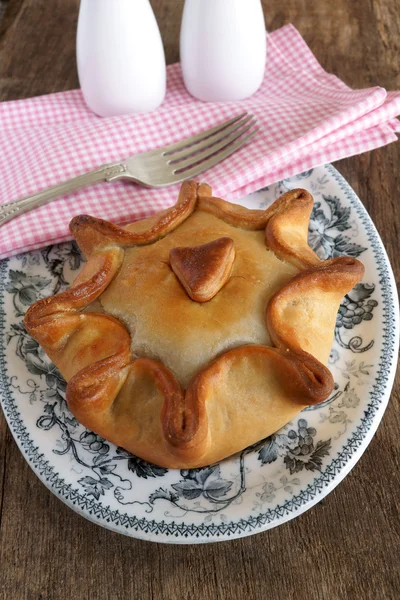 Traditional style meat pie — Stock Photo, Image