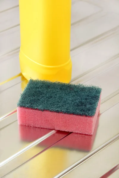 Paletta in nylon scourer — Foto Stock