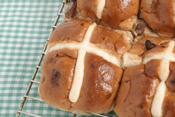 Hot cross broodjes — Stockfoto