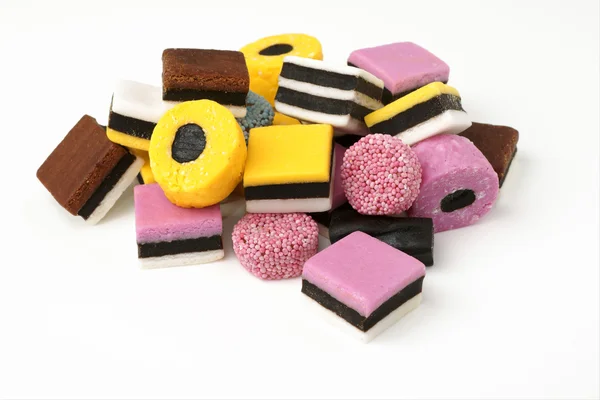 Bassetts lukrecji Allsorts Candy — Zdjęcie stockowe