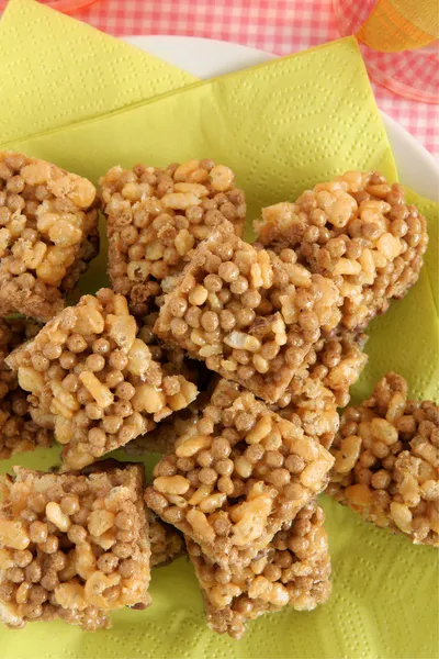 Puffed rice cakes — Stock Photo, Image