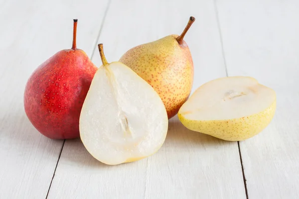 Forelle Körte Egy Örökség Fajta Pyrus Communis Körte Vagy Közös — Stock Fotó