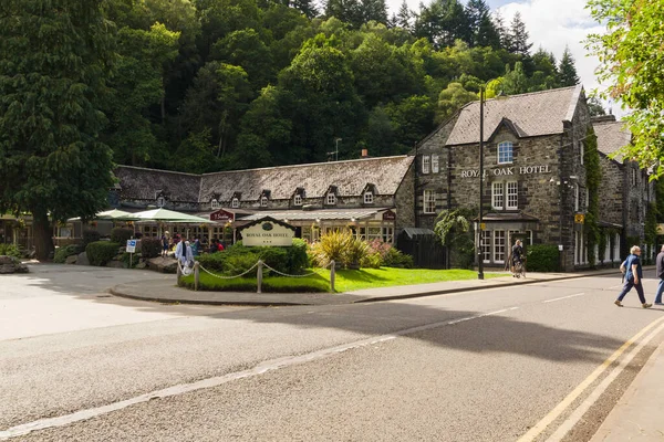 Royal Oak Hotel Betws Coed Wales Bývalý Viktoriánský Koučování Inn — Stock fotografie