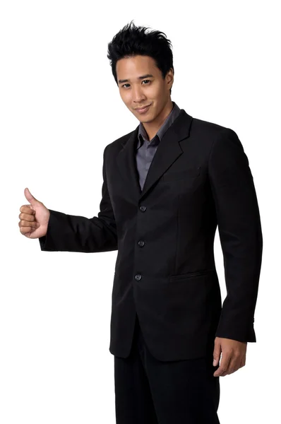 Business man Stance isolated — Stock Photo, Image
