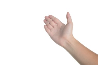 El işaretini görmezden izole