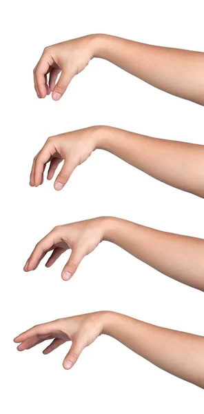 Hand teken houding pick greep — Stockfoto