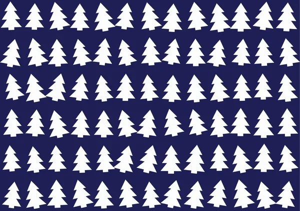 圣诞节树模式背景 — 图库矢量图片