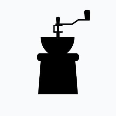 kahve öğütücü siluet