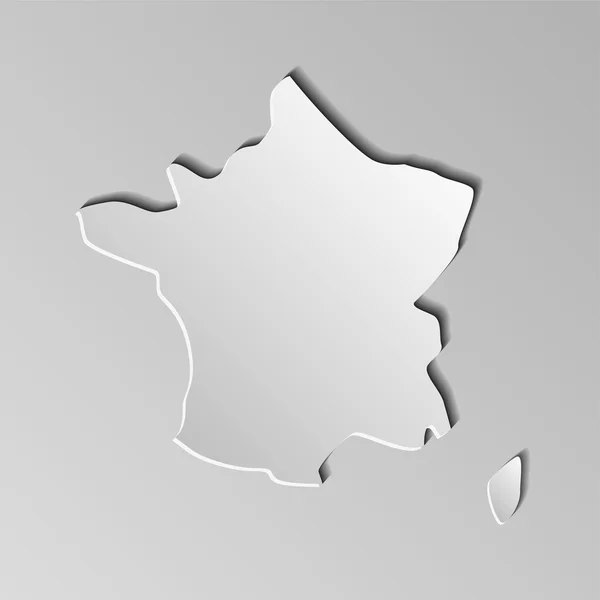 France map — Stock Vector