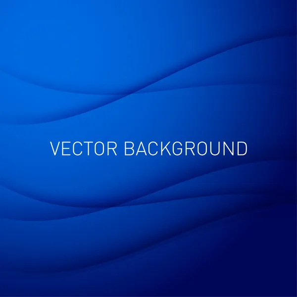 Fundo vetor azul abstrato com lugar para texto . — Vetor de Stock