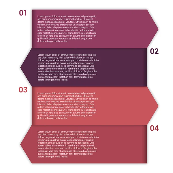 Modernes Design minimalen Stil Infografik Vorlage Layout. Infografiken, nummerierte Banner, horizontale Ausschnittlinien, Grafik- oder Website-Layout-Vektor mit Symbolen. — Stockvektor