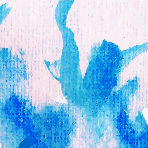 Abstrakte Aquarell Hintergrund, Vektorillustration, Flecken Aquarelle Farben nass auf nassem Papier. — Stockvektor
