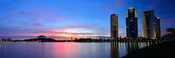 A Sunset at Putra Jaya, Malaysia Stock Photo