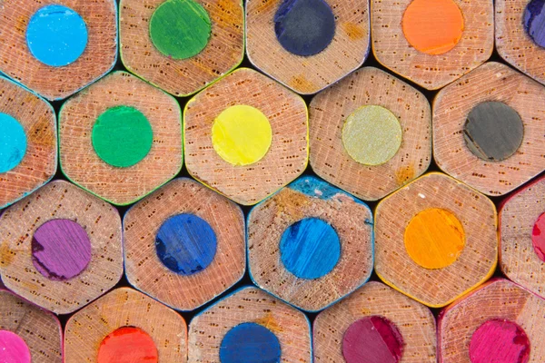 görüntüyü renkli kalemler