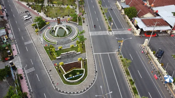 Yogyakarta Indonesia Octubre 2021 Parque Verde Centro Ciudad —  Fotos de Stock