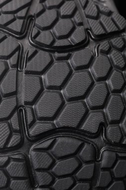 Ayakkabı altlığı deseni. Beyaz arkaplanda izole