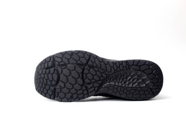 Ayakkabı altlığı deseni. Beyaz arkaplanda izole