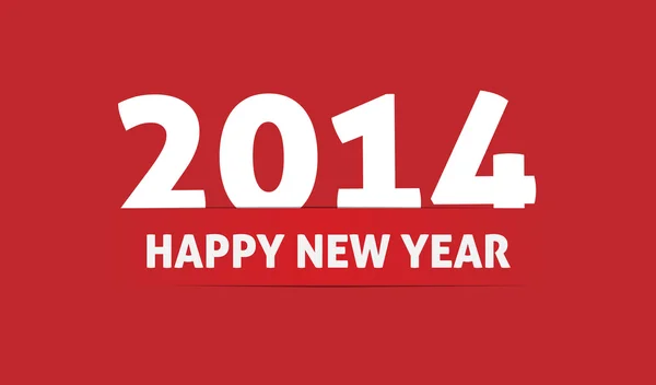 Szczęśliwego Nowego Roku 2014 — Zdjęcie stockowe
