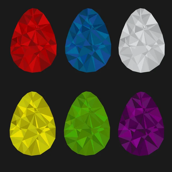 Ovos de diamante de Páscoa — Fotografia de Stock