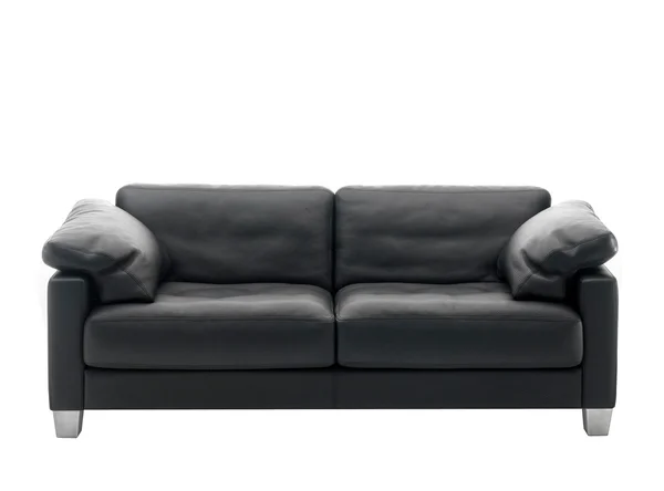 Sofa isoliert auf weiß — Stockfoto