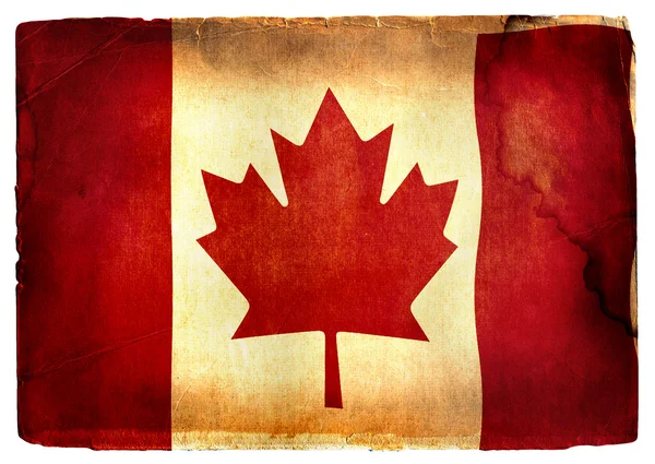 Канадский флаг Стоковое Изображение