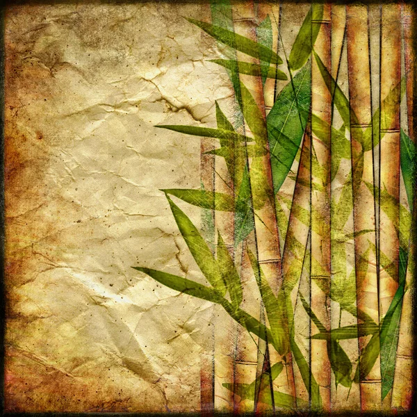 Vintage bamboo background — Stock Photo, Image