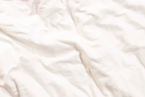 Beyaz çarşafları kopya alanı ile kapat