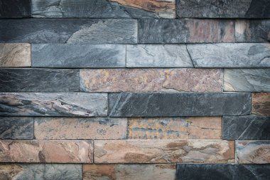 Taş kaplama duvar detayı, arka plan