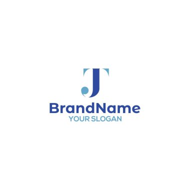 Basit TJ Logo Tasarımı