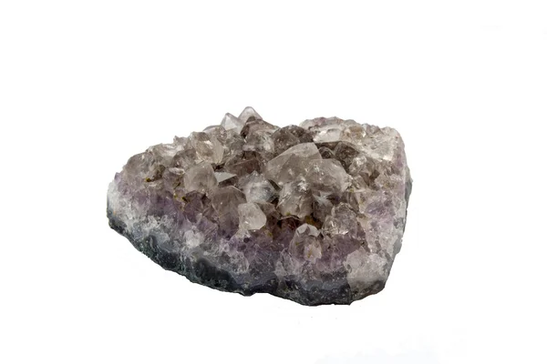 Amethyst isolated on white background — Stock Photo, Image
