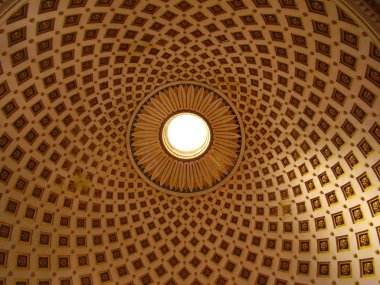 MOSTA kubbe St mary Kilisesi, malta