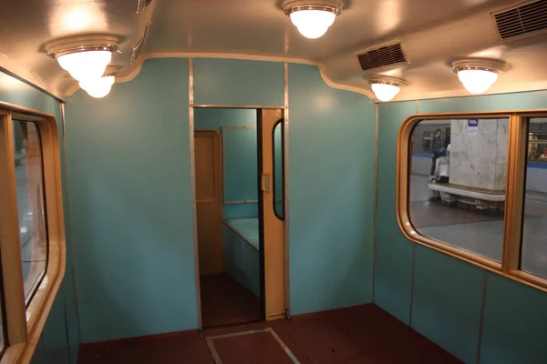 Pist ölçer D-806 (Um-45) 1949 yapımı, Moskova metrosunun doğum günü onuruna sergi, 05. 2018