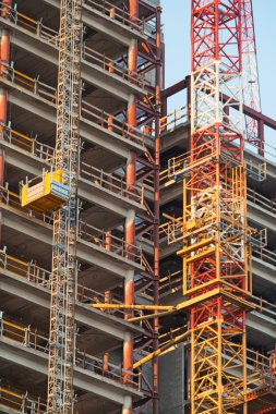 Bina yapım aşamasında 