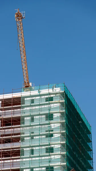 Edificio in costruzione — Foto Stock