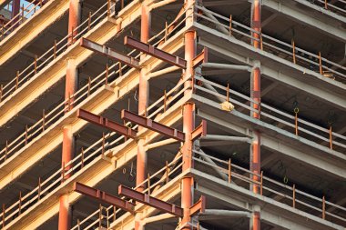 Bina yapım aşamasında 