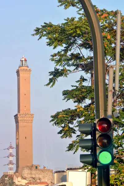 Trafik Açık Yeşil — Stok fotoğraf