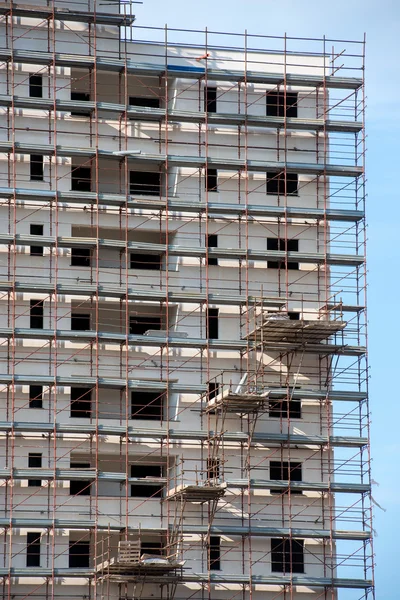 Edificio in costruzione — Foto Stock