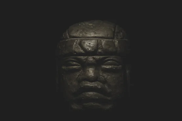 Olmec Meksika Kültürü Bilinen Eski Büyük Mezoamerikan Uygarlığıydı Taş Anıtlar — Stok fotoğraf