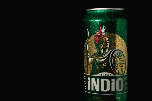 Cdmx Mexico City Září 2022Indio Tmavé Mexické Pivo Vídeňském Stylu — Stock fotografie