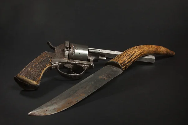 stock image Revolver Lefaucheux M1858