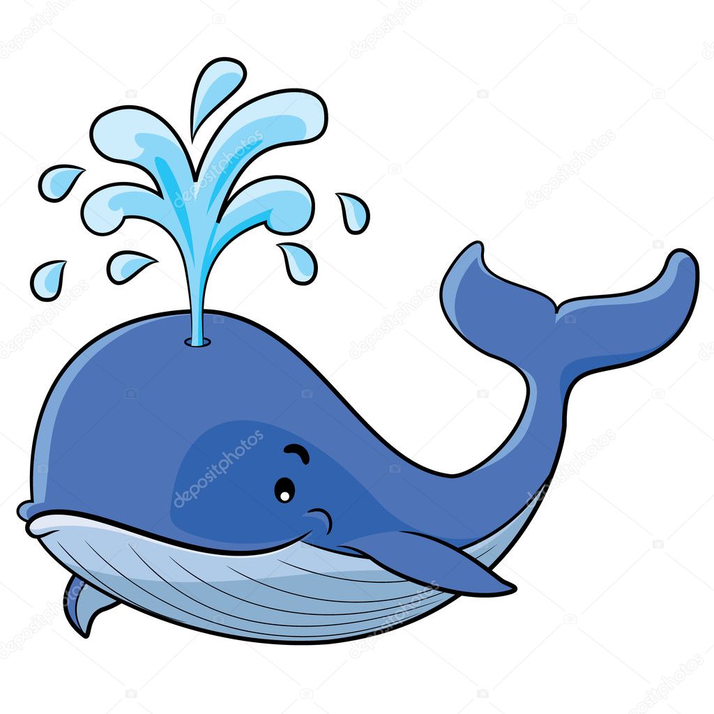Whale Cartoon — Stock Vector © rubynurbaidi #35628265