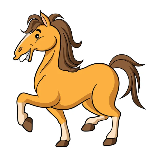 Häst cartoon — Stock vektor