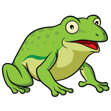 Frog Cartoon clipart