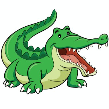 Timsah karikatür