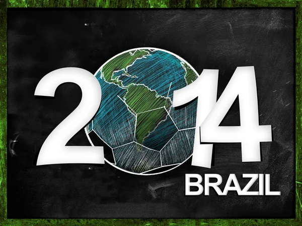 Año de Brasil 2014 — Foto de Stock